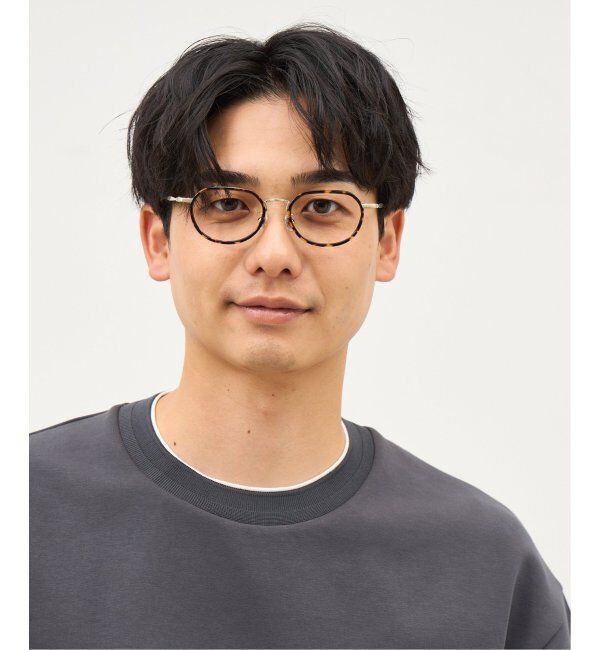  「Zoff｜Knuth Marf ボストン型 メガネ   クラウンパント ｜伊達・度付きメガネ   レンズ交換券付」|メガネ|