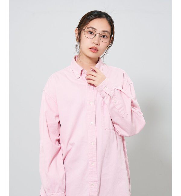  「ウェリントン型 メガネ | チタン 軽量 メタルフレーム レディース 大人可愛い レンズ交換券付」|メガネ|