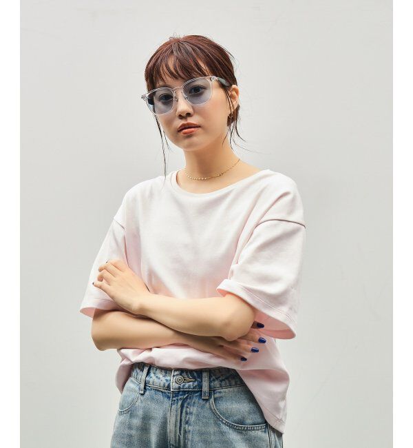  「SUNCUTGlasses/UV100%CUT サングラス｜ラバーテンプル｜ズレ落ち防止｜カラーレンズ｜紫外線対策 UVカット」|サングラス|