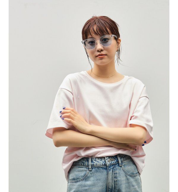  「SUNCUTGlasses/UV100%CUT サングラス｜ラバーテンプル｜ズレ落ち防止｜カラーレンズ｜紫外線対策 UVカット」|サングラス|