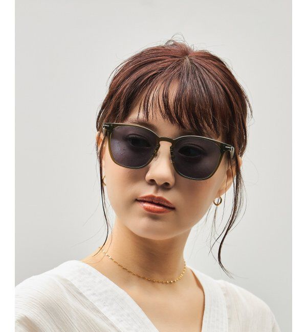  「SUNCUTGlasses/UV100%CUT サングラス｜ラバーテンプル｜ズレ落ち防止｜カラーレンズ｜紫外線対策 UVカット」|サングラス|