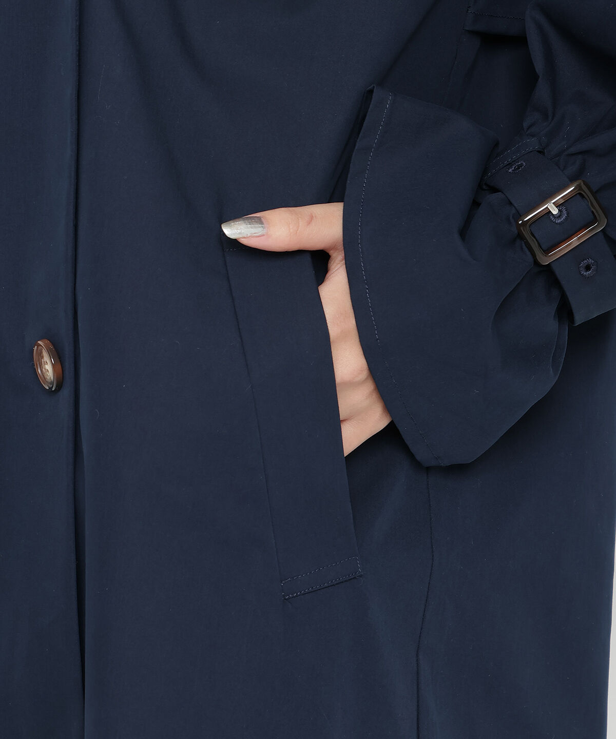 REDYAZEL「チェックライニングトレンチコート」|トレンチコート|