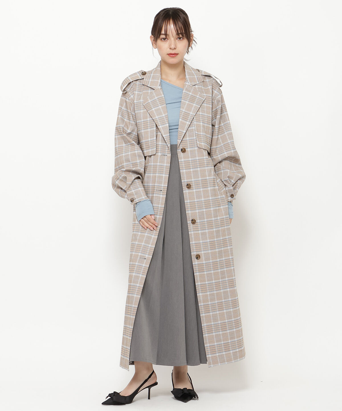 REDYAZEL「バリエトレンチコート」|トレンチコート|