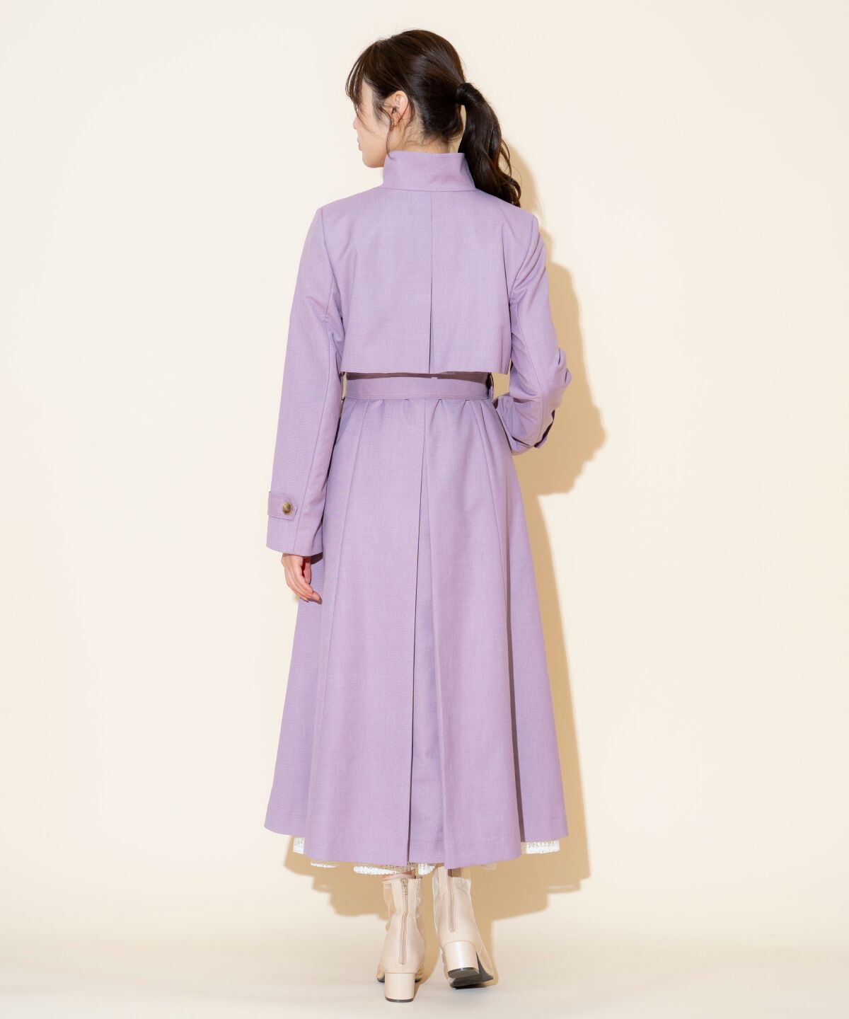 WILLSELECTION「スタンドカラーシングルトレンチコート」|トレンチコート|