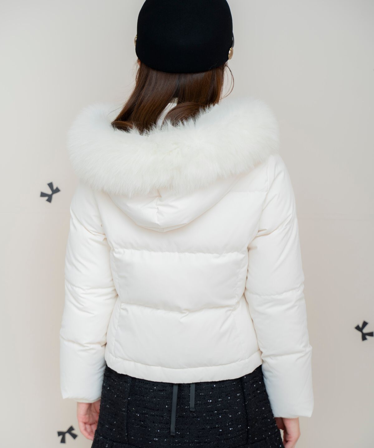 WILLSELECTION「FOXファー付きショートダウン」|ダウン|