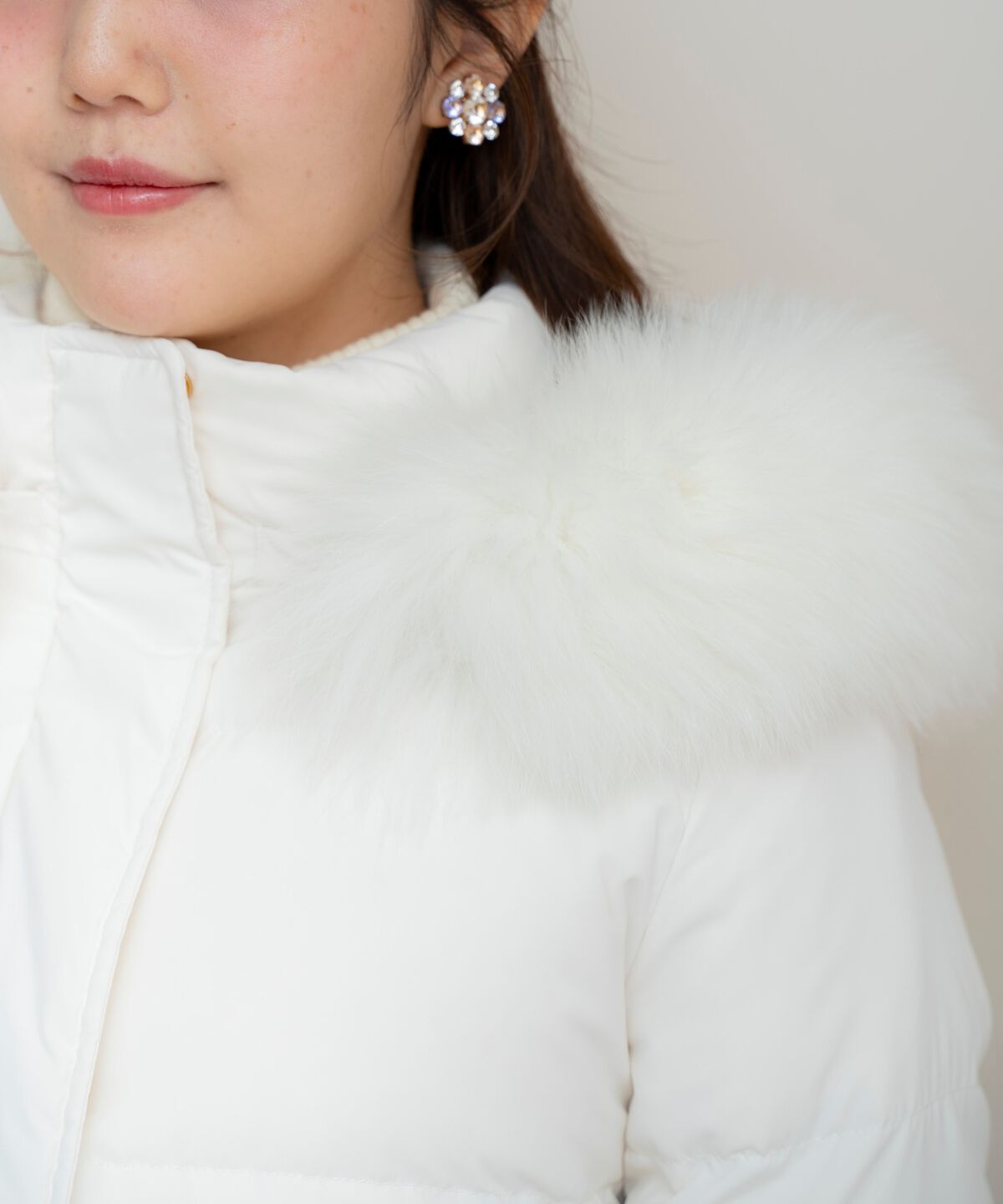 WILLSELECTION「FOXファー付きショートダウン」|ダウン|