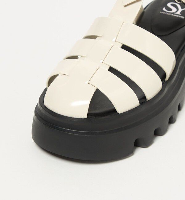 ODETTE E ODILE「＜SY＞ ボリュームソールグルカフラット60&uarr;」|サンダル|