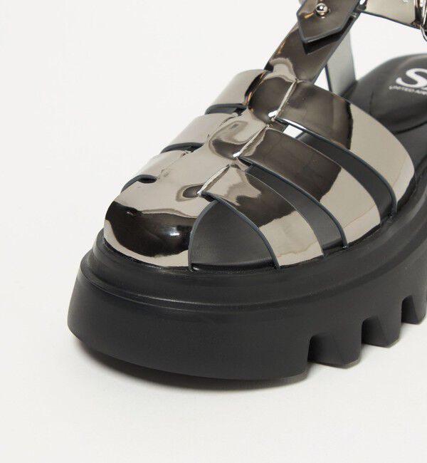 ODETTE E ODILE「＜SY＞ ボリュームソールグルカフラット60&uarr;」|サンダル|