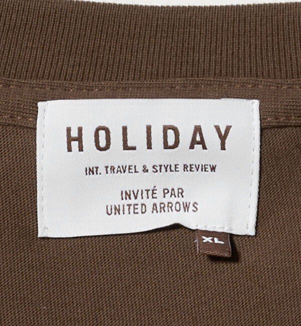UNITED ARROWS「【別注】＜HOLIDAY BOILEAU＞ORANGE SANGUINE Tシャツ」|Tシャツ・カットソー|