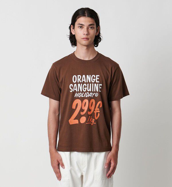 UNITED ARROWS「【別注】＜HOLIDAY BOILEAU＞ORANGE SANGUINE Tシャツ」|Tシャツ・カットソー|
