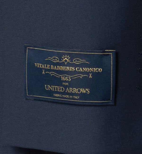 UNITED ARROWS「Vitale Barberis Canonico ツイル シングル３ボタン スーツ MC-MODEL ‐はっ水‐」|スーツ|