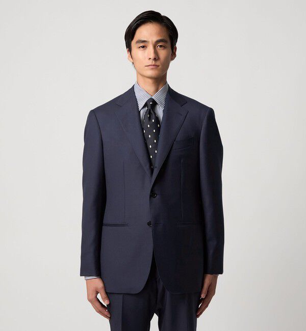 UNITED ARROWS「Vitale Barberis Canonico ツイル シングル３ボタン スーツ MC-MODEL ‐はっ水‐」|スーツ|