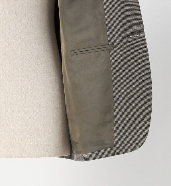 UNITED ARROWS「Vitale Barberis Canonico ハウンドトゥース シングル3ボタン スーツ MC‐MODEL はっ水」|スーツ|