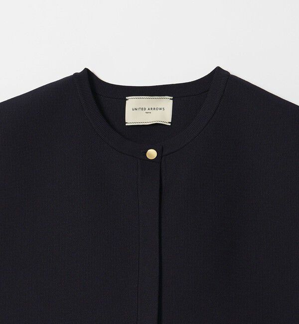 UNITED ARROWS「ペプラム ニットベスト」|ベスト・ジレ|