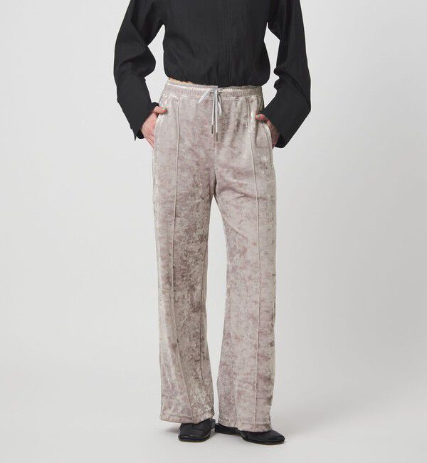 ASTRAET「＜ASTRAET＞ベロア トラックパンツ」|その他|LT.GRAY