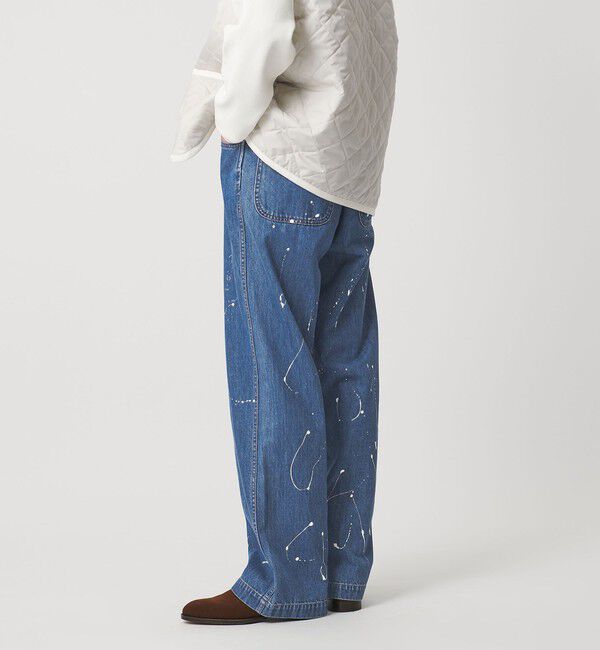 UNITED ARROWS「【別注】＜WESCOT＞スプラッシュ ペイント デニム ペインター パンツ」|チノ|