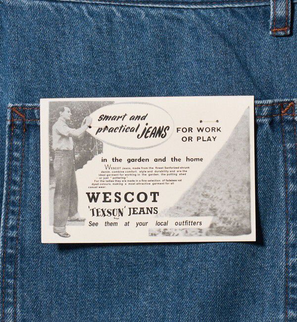 UNITED ARROWS「【別注】＜WESCOT＞スプラッシュ ペイント デニム ペインター パンツ」|チノ|