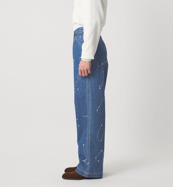 UNITED ARROWS「【別注】＜WESCOT＞スプラッシュ ペイント デニム ペインター パンツ」|チノ|