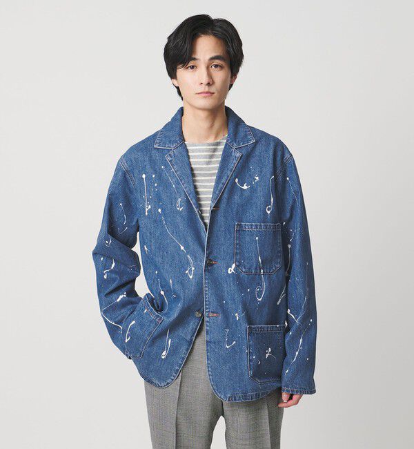 UNITED ARROWS「【別注】＜WESCOT＞ スプラッシュ ペイント デニム カバーオール」|その他|