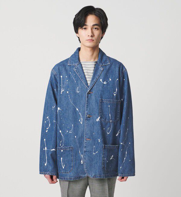 UNITED ARROWS「【別注】＜WESCOT＞ スプラッシュ ペイント デニム カバーオール」|その他|