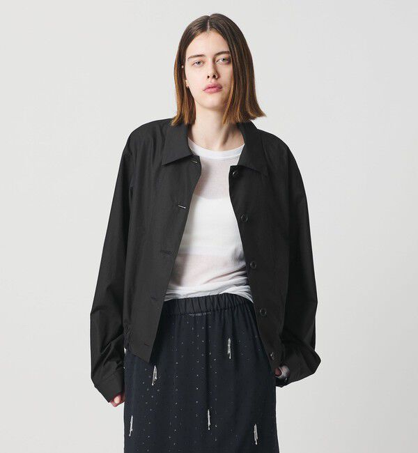 AEWEN MATOPH「＜AEWEN MATOPH＞ショートブルゾン ‐ ウォッシャブル ‐」|その他|