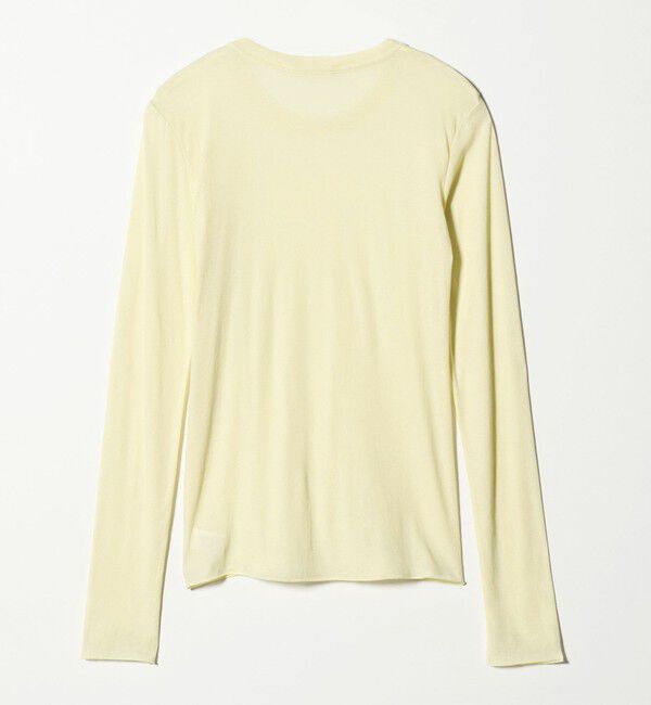 AEWEN MATOPH「＜AEWEN MATOPH＞シアークルーネック ロングスリーブカットソー」|Tシャツ・カットソー|