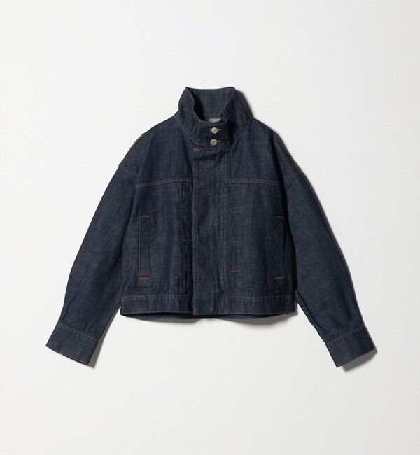AEWEN MATOPH「＜AEWEN MATOPH＞スタンドカラーデニムブルゾン」|デニムジャケット|