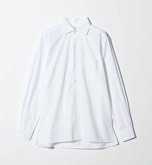 UNITED ARROWS「ブロード ワンピースカラー シャツ」|シャツ・ブラウス|WHITE