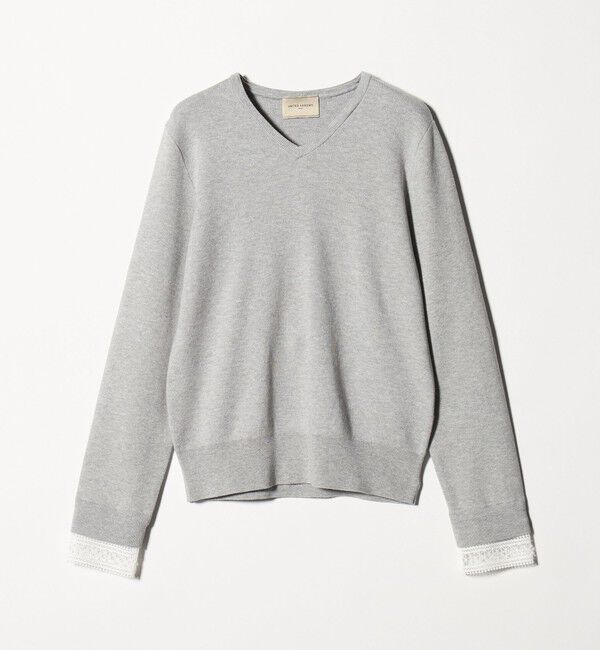 UNITED ARROWS「4WAY ボウタイレース ニット」|ニット・セーター|
