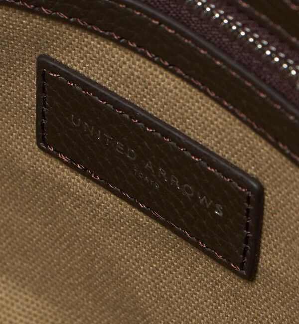 UNITED ARROWS「レザー ジップ トートバッグ」|トートバッグ|