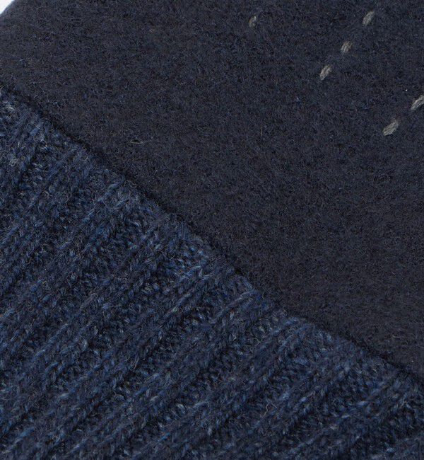 UNITED ARROWS green label relaxing「フランネル&times;ラムレザー グローブ -タッチパネル対応-」|手袋|