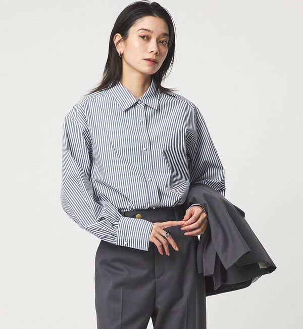 UNITED ARROWS green label relaxing「フェイクパールボタン シャツ」|シャツ・ブラウス|その他1