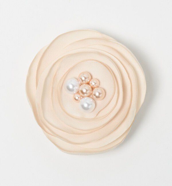 UNITED ARROWS green label relaxing「フラットフラワー コサージュ」|ブローチ・コサージュ|