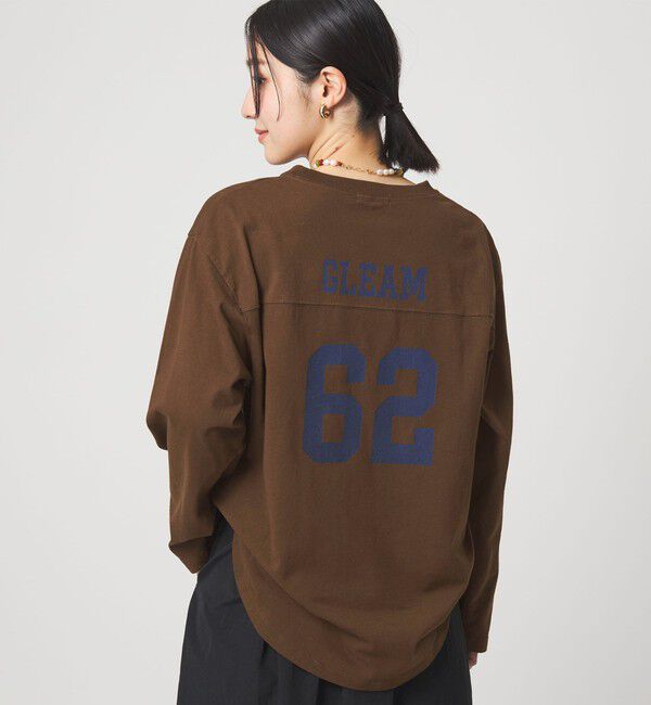 UNITED ARROWS green label relaxing「【WEB限定】＜at ease＞ナンバー プリント TEE」|Tシャツ・カットソー|