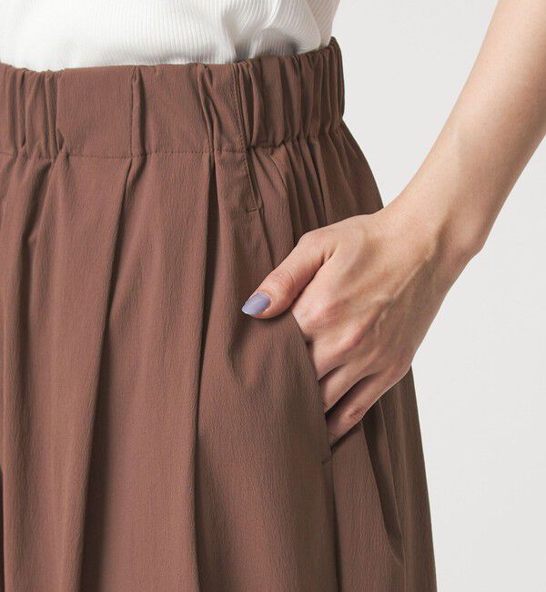 UNITED ARROWS green label relaxing「【WEB限定】＜at ease＞2WAY ワイド パンツ 撥水 UVカット」|その他|