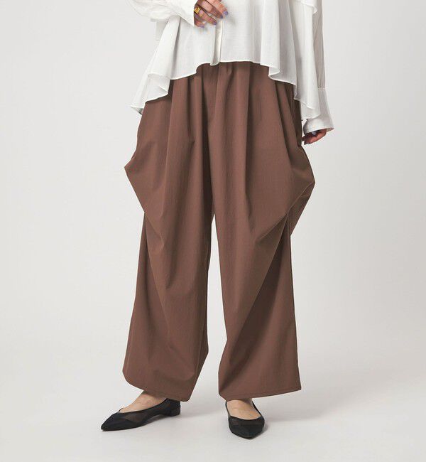 UNITED ARROWS green label relaxing「【WEB限定】＜at ease＞2WAY ワイド パンツ 撥水 UVカット」|その他|