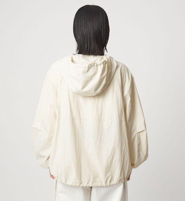 UNITED ARROWS green label relaxing「【WEB限定】＜at ease＞フード ブルゾン マシンウォッシャブル 撥水 UVカット」|ブルゾン・スタジャン|