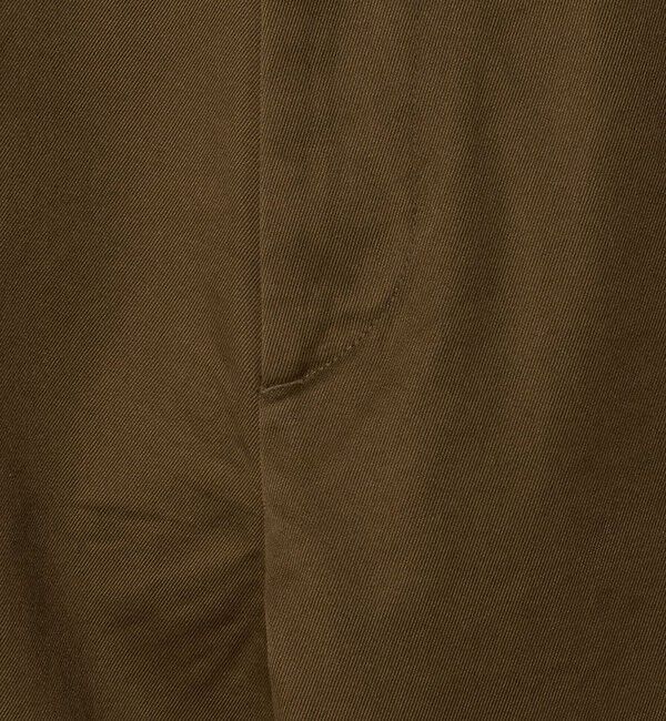 UNITED ARROWS green label relaxing「ウエストポイント ウォッシュド ワイドパンツ」|チノ|
