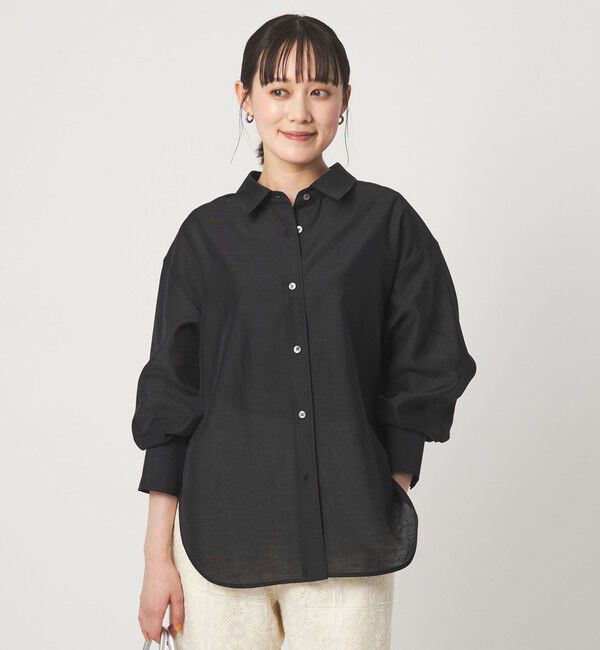 UNITED ARROWS green label relaxing「［size SHORTあり］ミルフィーユデイリーシャツ」|シャツ・ブラウス|