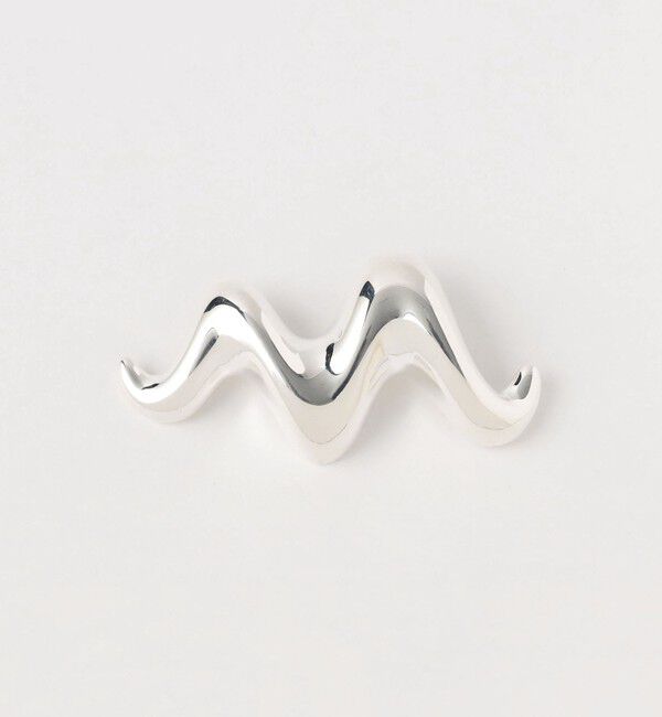 BEAUTY&YOUTH UNITED ARROWS「＜JAMIRAY＞WAVE ブローチ」|ブローチ・コサージュ|SILVER