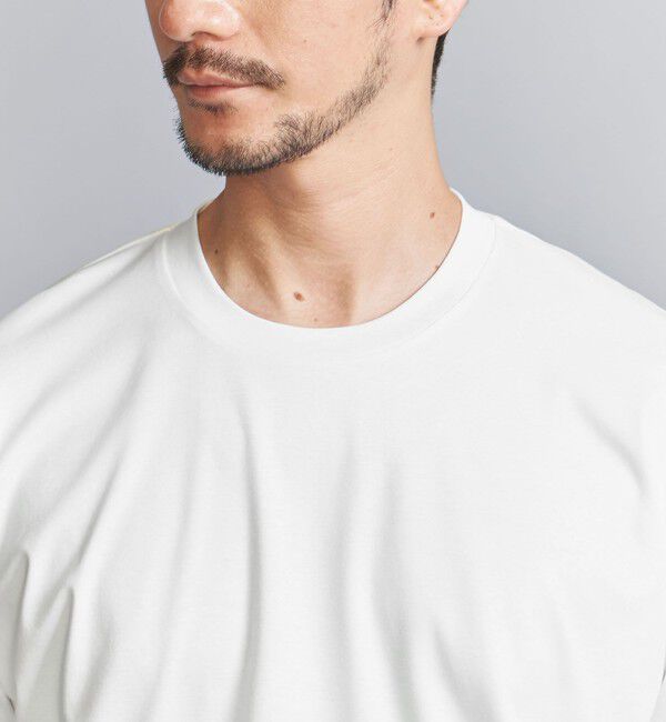 BEAUTY&YOUTH UNITED ARROWS「【WEB限定 WARDROBE SMART】NORITAKE クルーネック スマートフィット カットソー」|Tシャツ・カットソー|