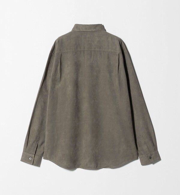BEAUTY&YOUTH UNITED ARROWS「【WEB限定 WARDROBE SMART】スエードライク シャツ」|シャツ・ブラウス|