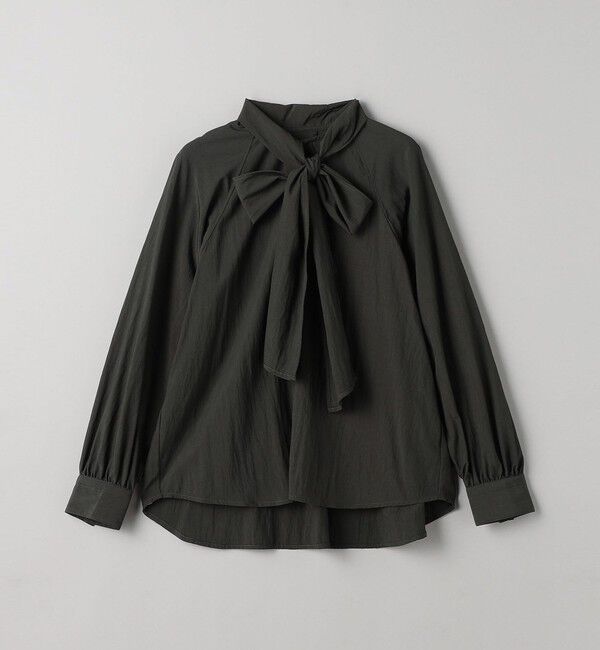 BEAUTY&YOUTH UNITED ARROWS「【WEB限定 Wardrobe DAILY MINIMAL】リボンタイブラウス -2WAY/ウォッシャブル-」|シャツ・ブラウス|