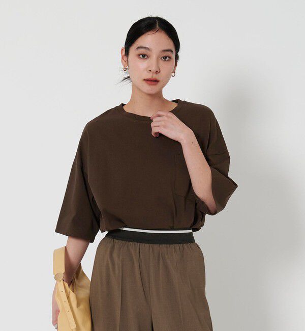 BEAUTY&YOUTH UNITED ARROWS「ドルマンスリーブ ポケット Tシャツ -接触冷感-」|Tシャツ・カットソー|