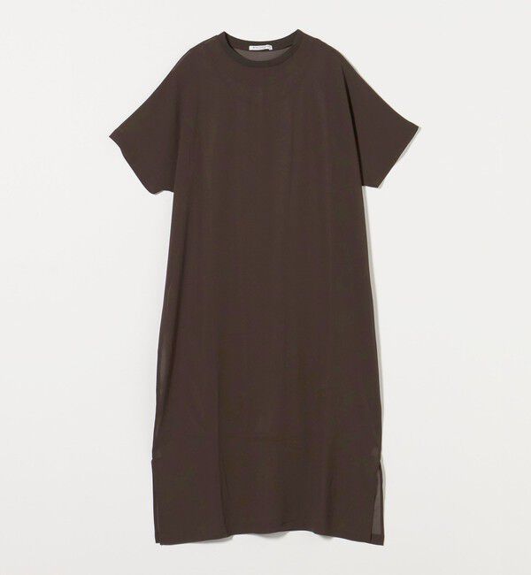 BEAUTY&YOUTH UNITED ARROWS「シフォンレイヤード ドルマンスリーブ ワンピース 」|ワンピース|