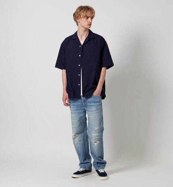 California General Store「＜CGS.＞ オーガニックコットン ダメージ デニムパンツ」|デニム|