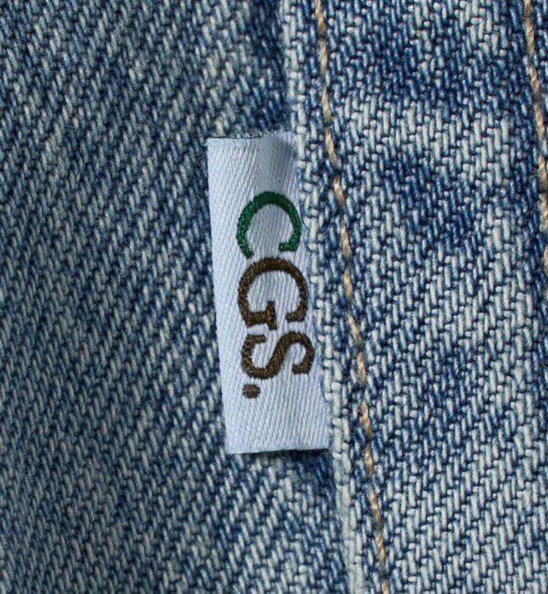 California General Store「＜CGS.＞ オーガニックコットン ダメージ デニムパンツ」|デニム|