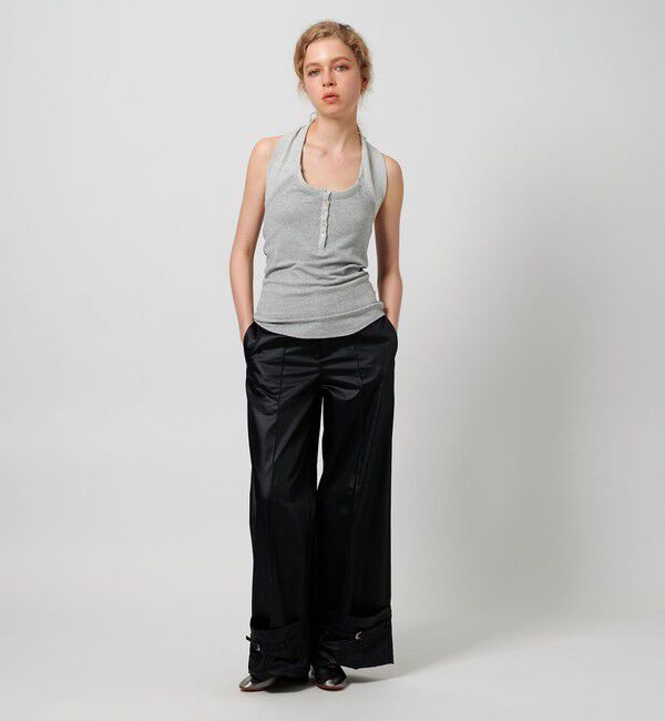 ATTISESSION「＜ATTISESSION＞ウラケ ホルターネック トップス」|Tシャツ・カットソー|