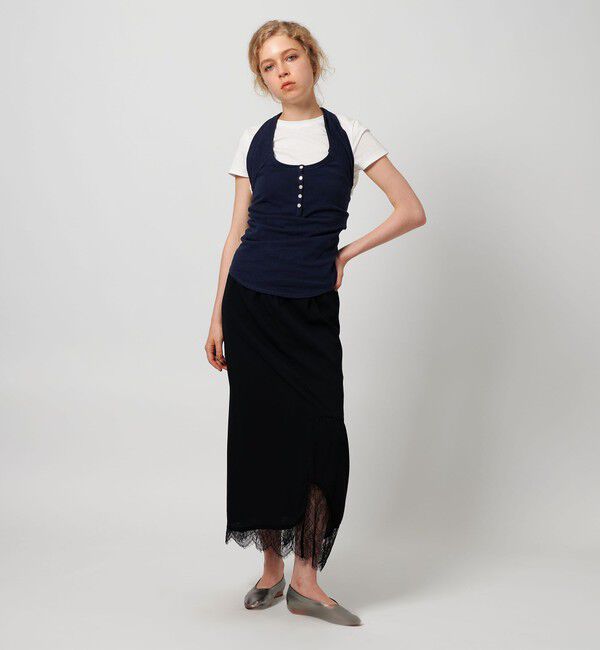 ATTISESSION「＜ATTISESSION＞ウラケ ホルターネック トップス」|Tシャツ・カットソー|