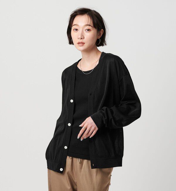 BEAUTY&YOUTH UNITED ARROWS「【WEB限定】シアー カーディガン」|カーディガン|